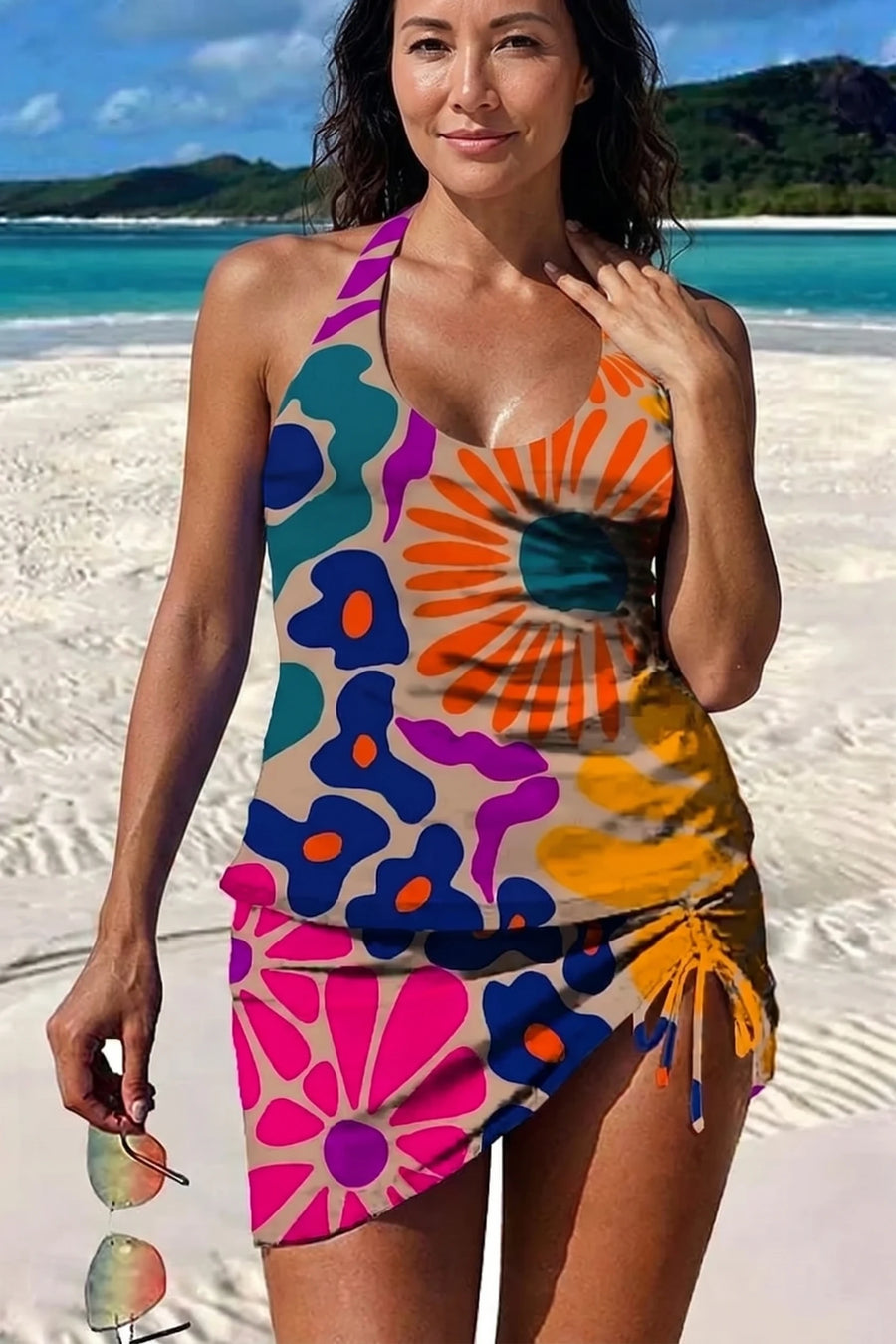 Fiesta | Tummy Control Floral Tankini