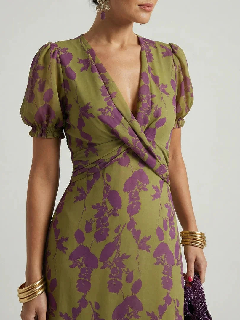 Virel | Relaxed Floral Midi Dress