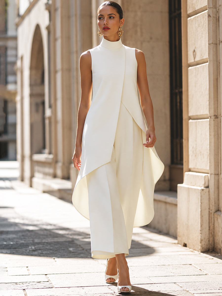 Camara | Layered Two-Piece Pant Set