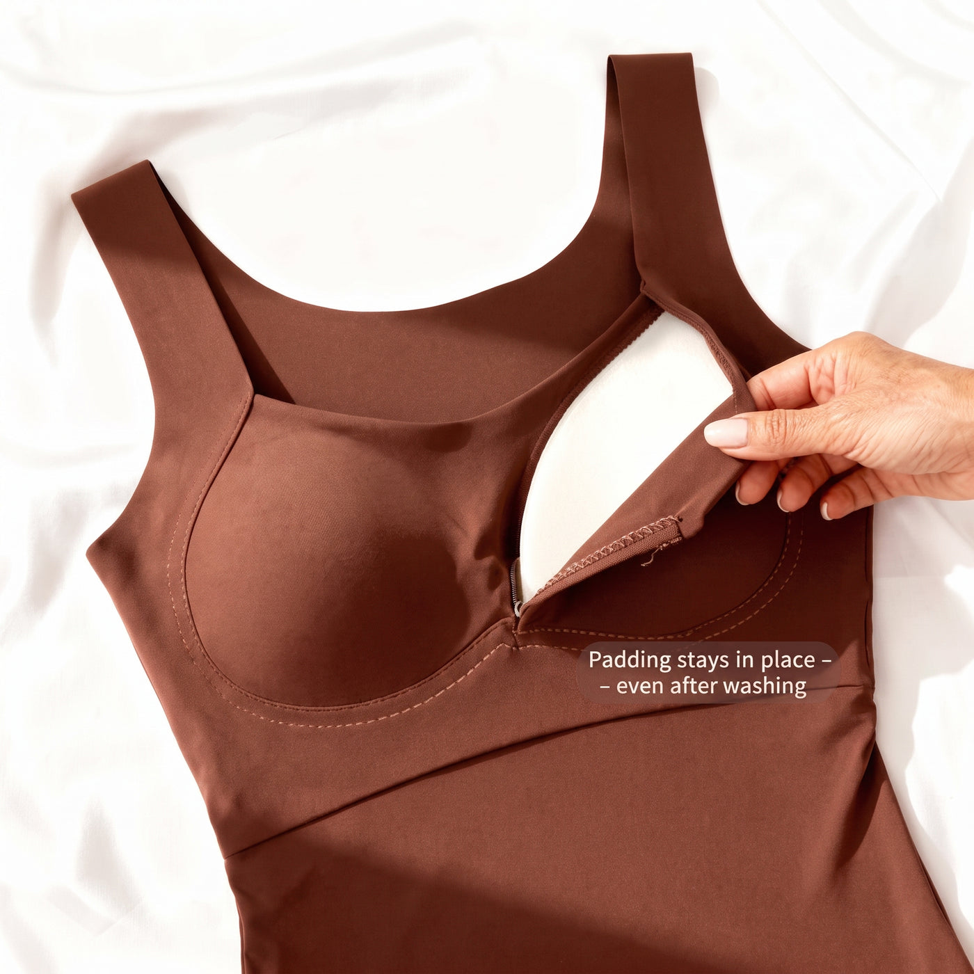 Roxanne | Built-In Comfort Bra Tanktop
