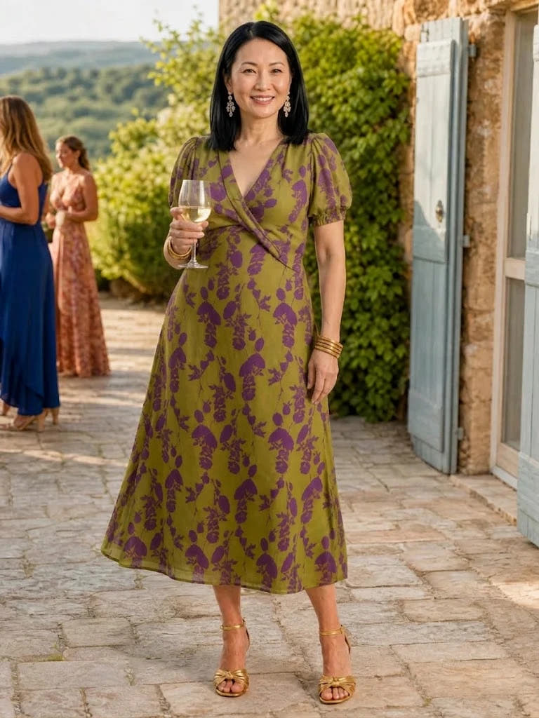 Virel | Relaxed Floral Midi Dress