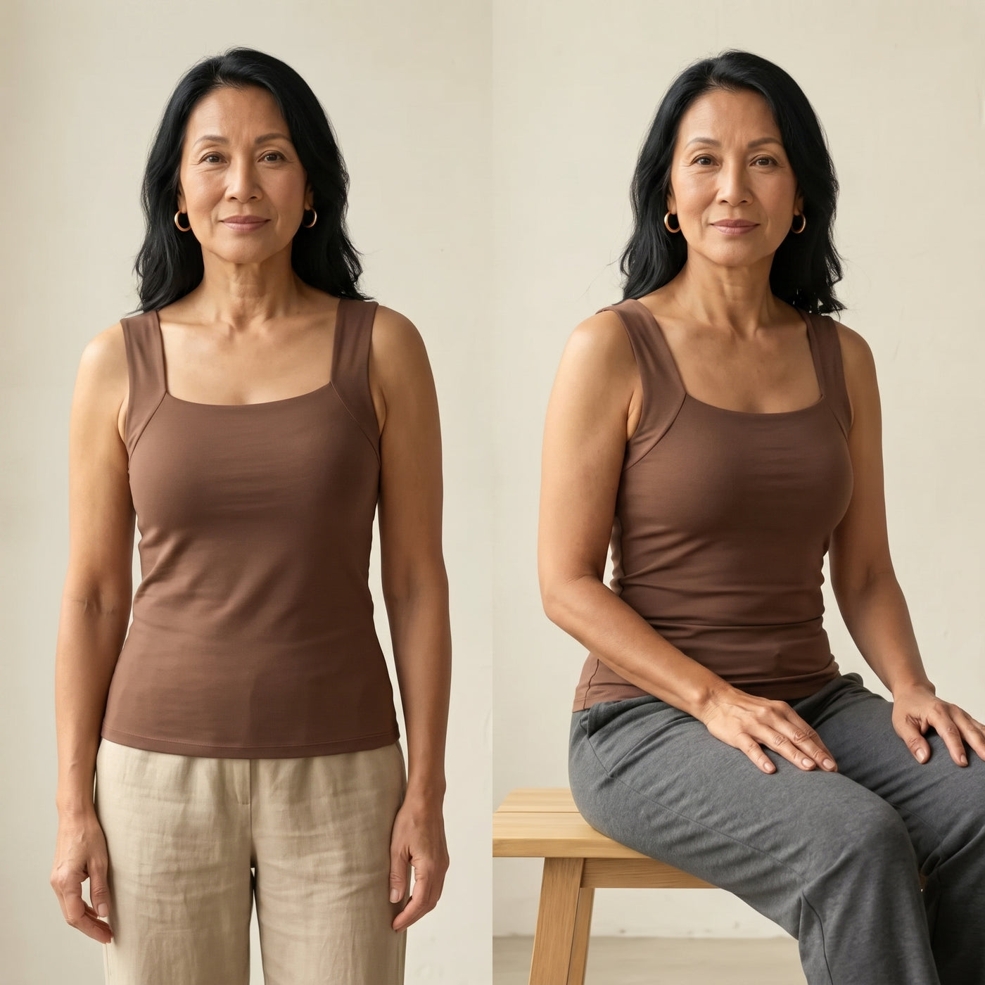 Roxanne | Built-In Comfort Bra Tanktop