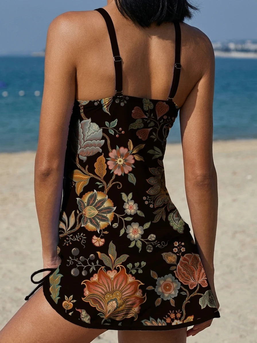 Fiesta | Tummy Control Floral Tankini