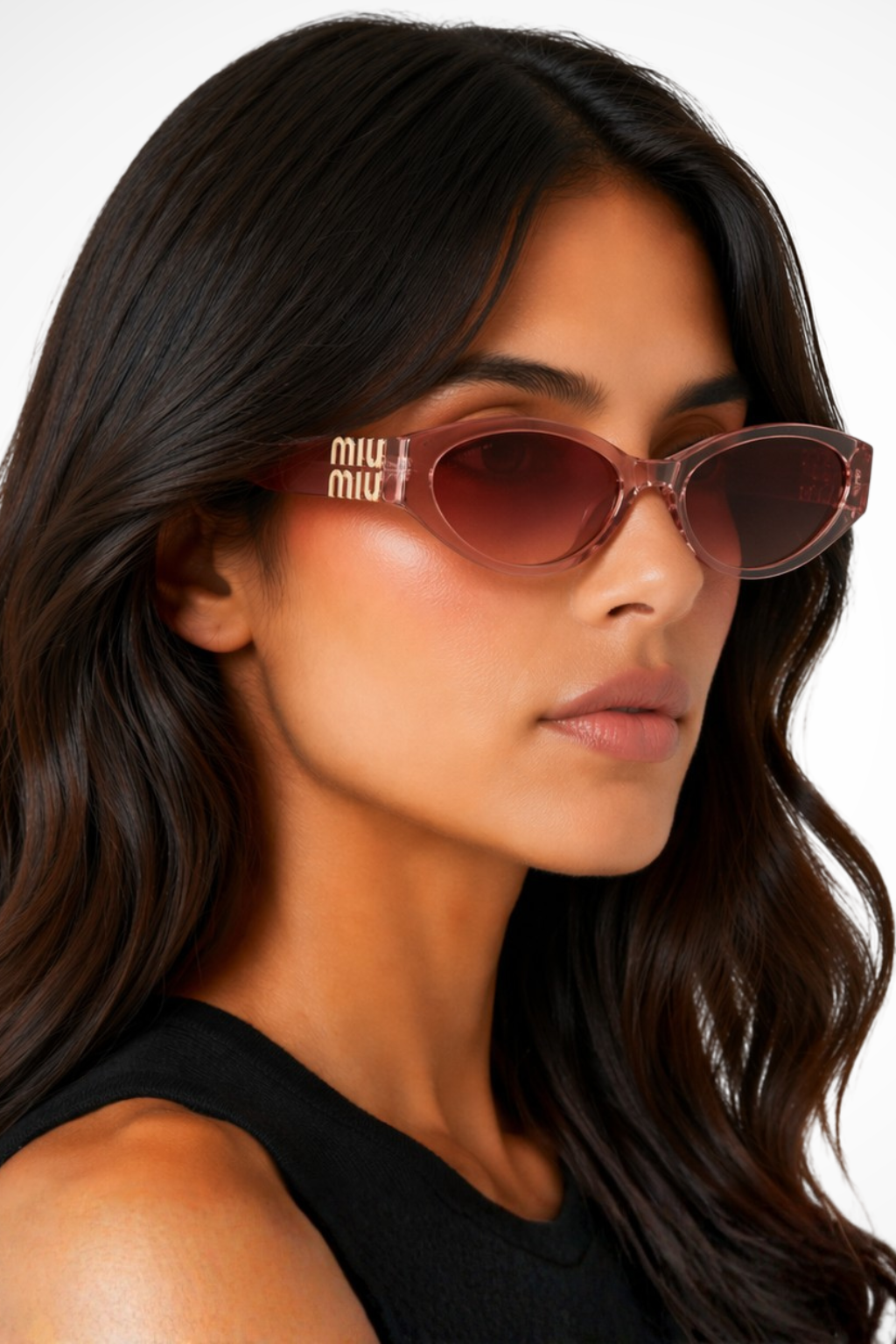 Transparent Blush Pink