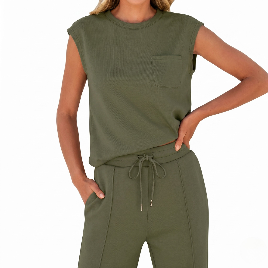 KAIYA™ – Casual Summer Lounge Co-Ord