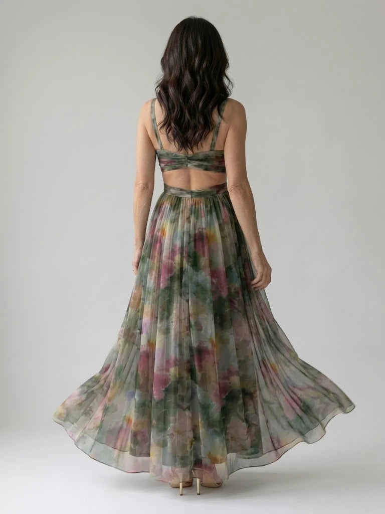 Isel | Soft Wrap Maxi Dress