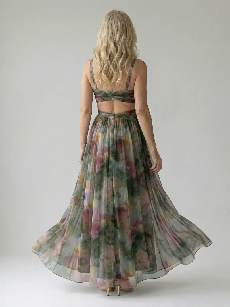 Isel | Soft Wrap Maxi Dress