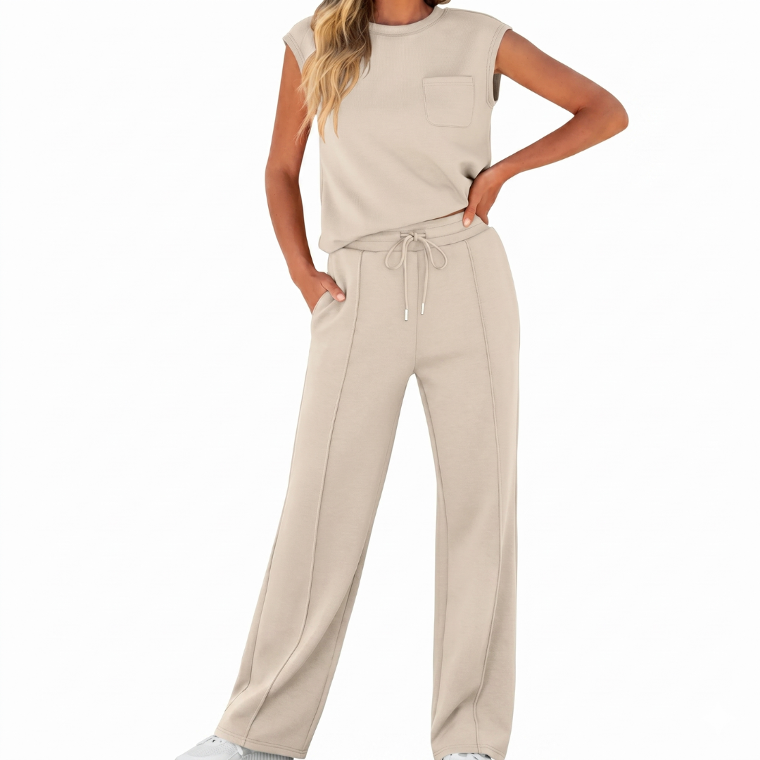 KAIYA™ – Casual Summer Lounge Co-Ord