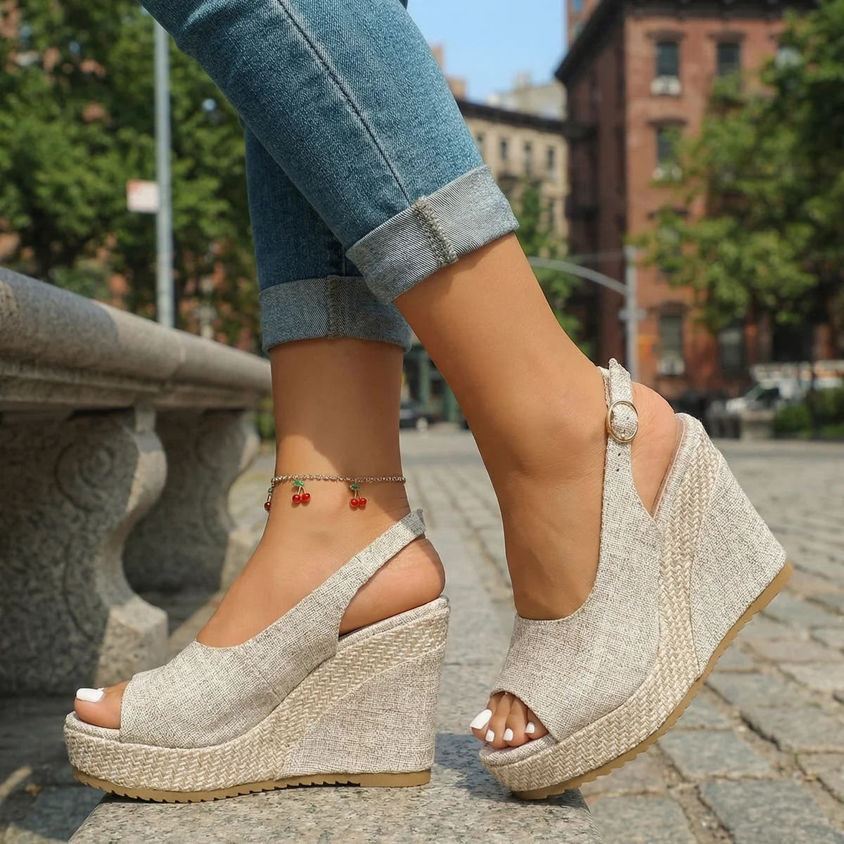 Rihanna | Comfort Wedges