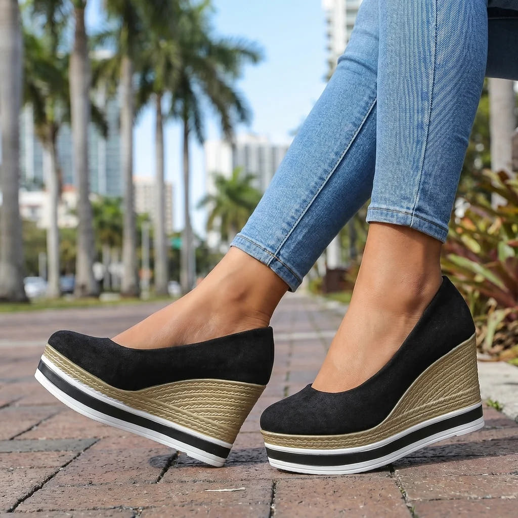 Hestia | Comfort Wedge Pumps