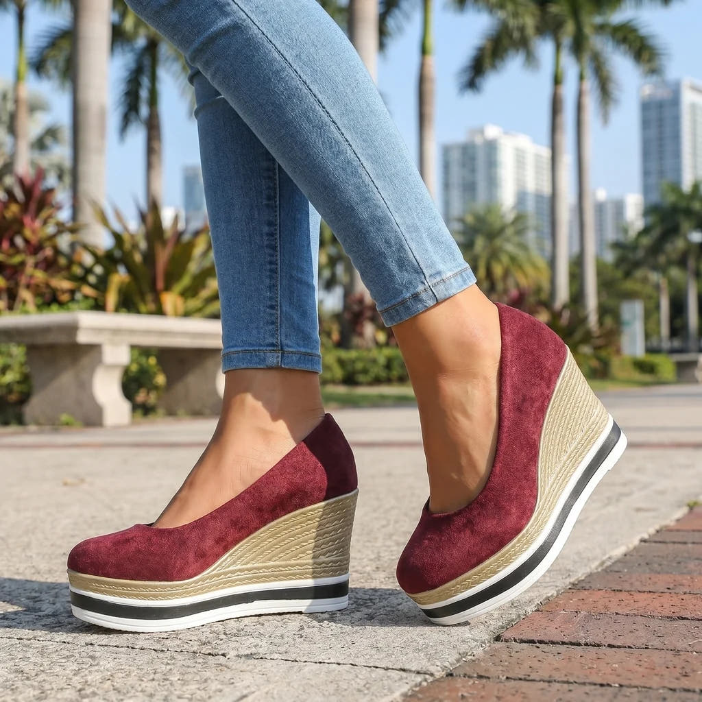 Hestia | Comfort Wedge Pumps