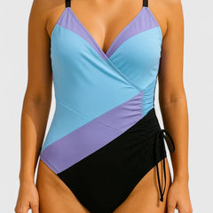 Striped Blue