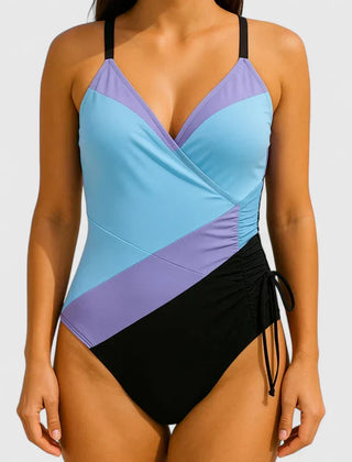 Striped Blue
