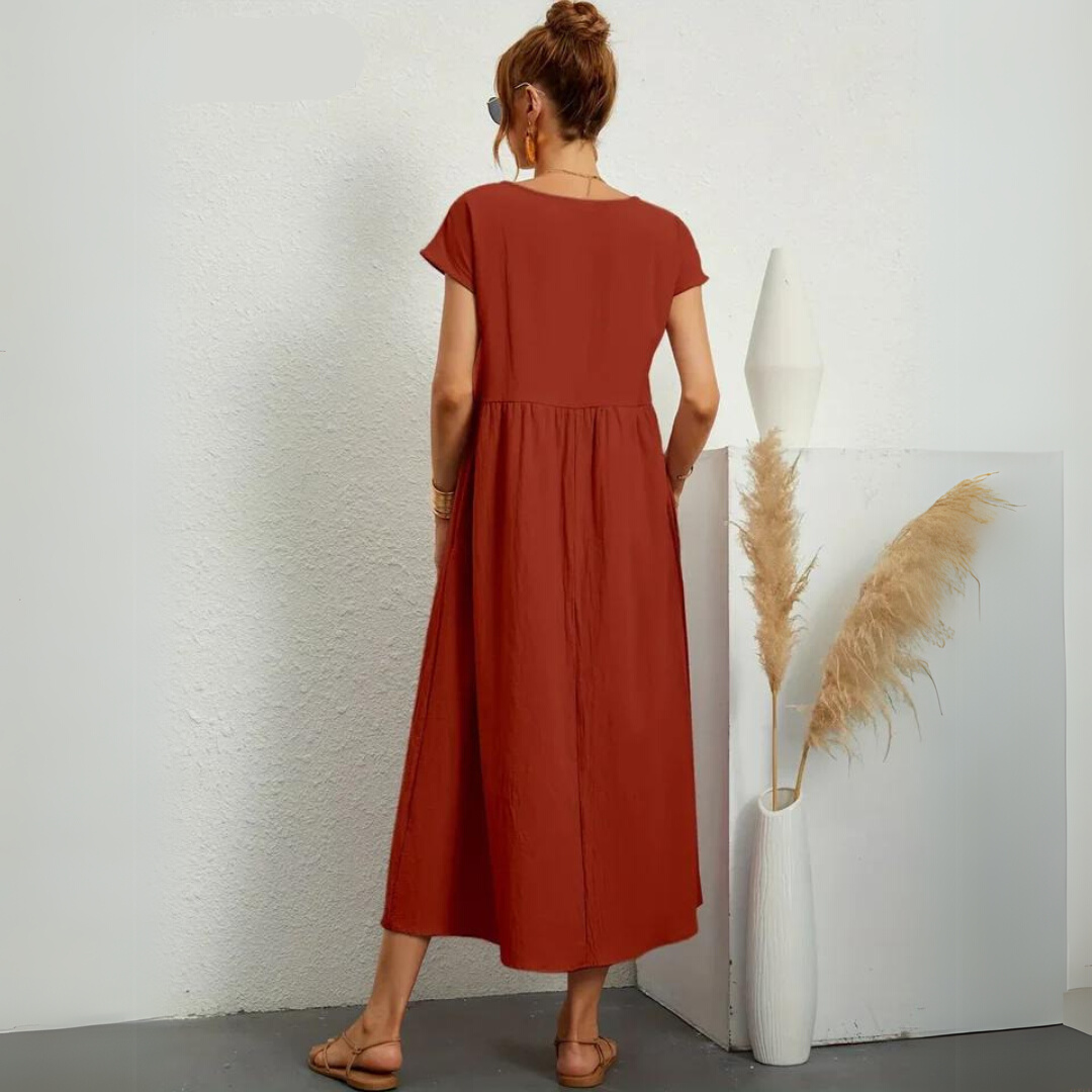 Gioconda | Relaxed Midi Pocket Dress