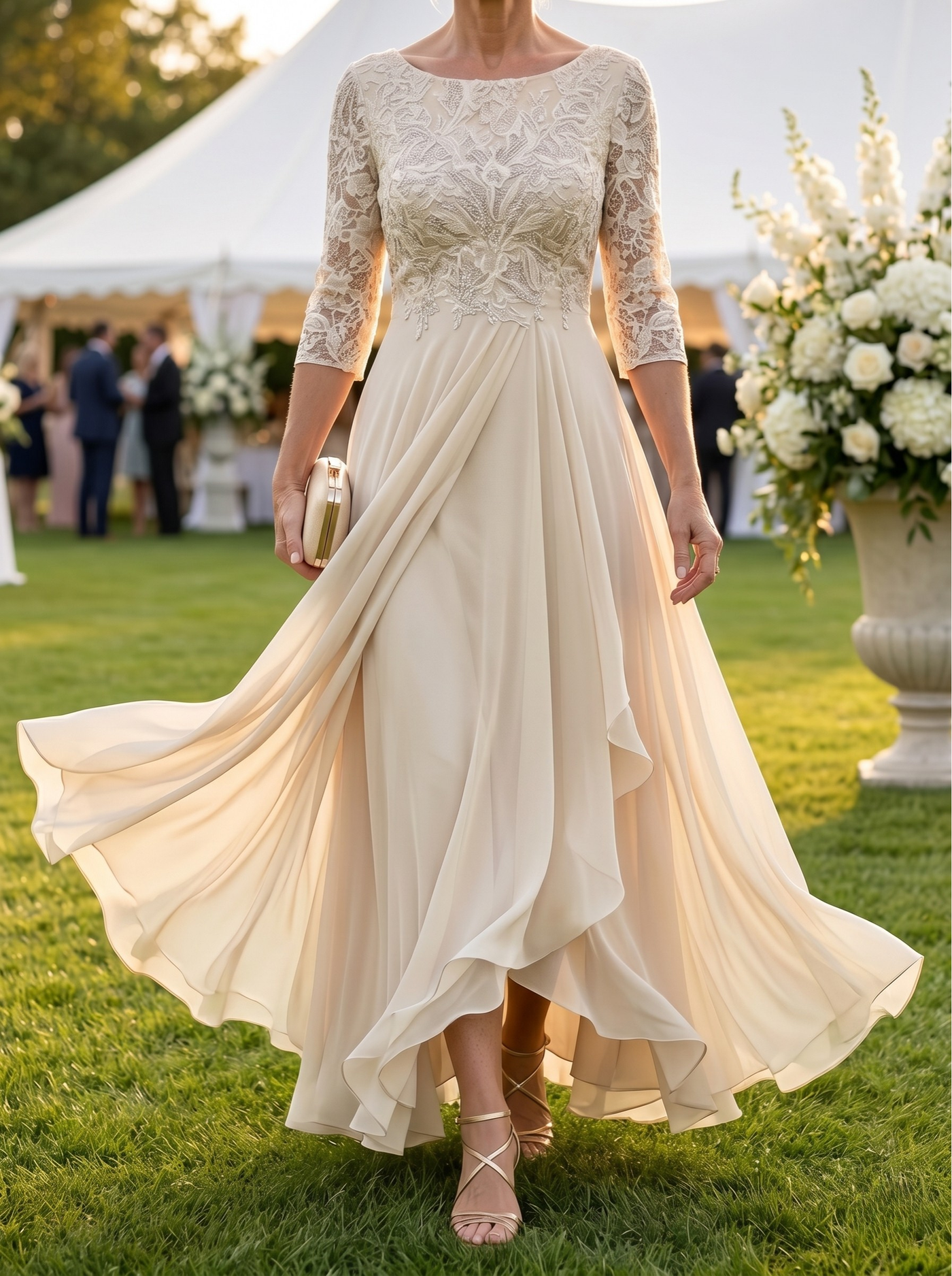 Rhonda | Elegant Lace Dress
