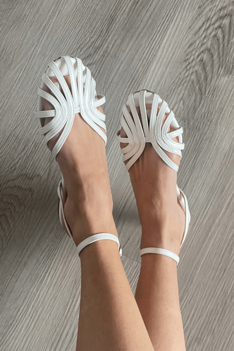Victoria™ | Gold Jewel Sandals
