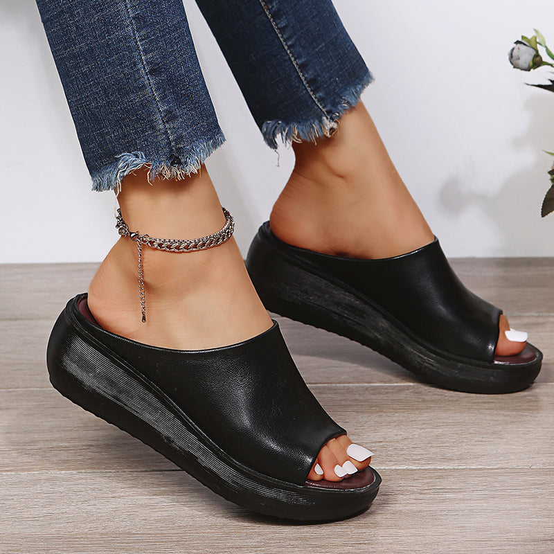 Daria | Slip-On Platform Sandals