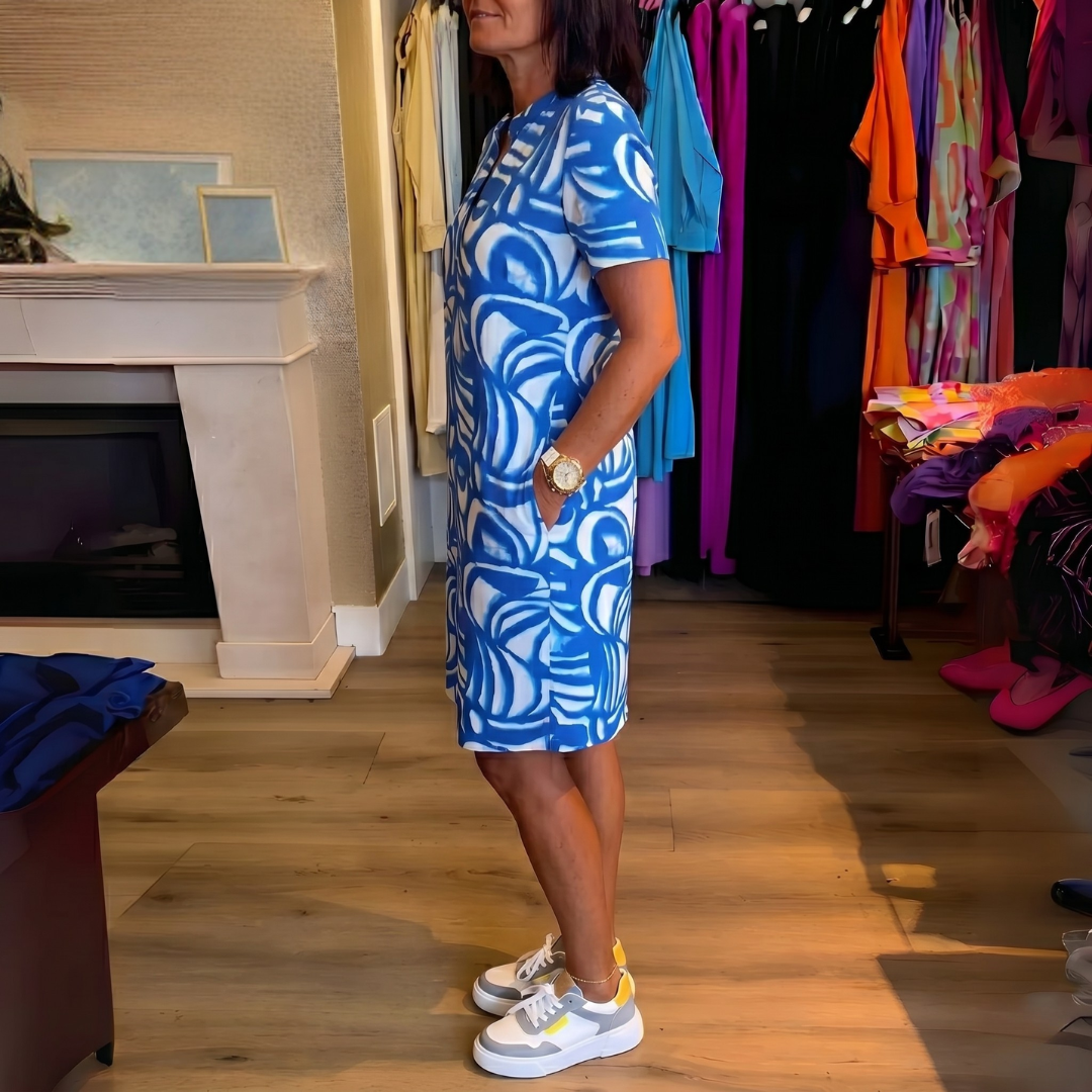 Marije – Dress with Short Sleeves