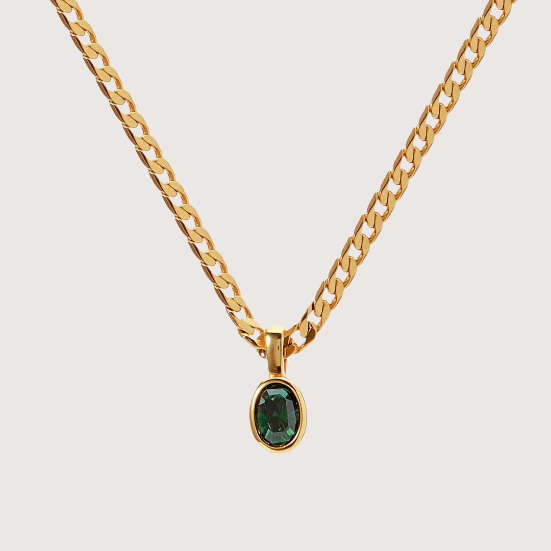 Zaria Necklace in Gold