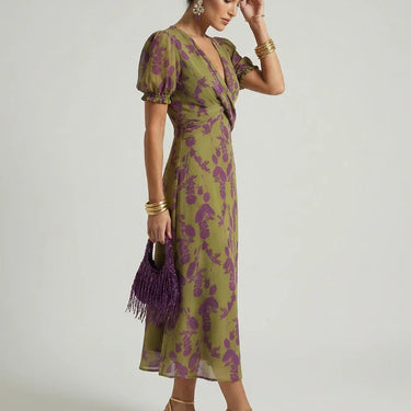 Virel | Relaxed Floral Midi Dress