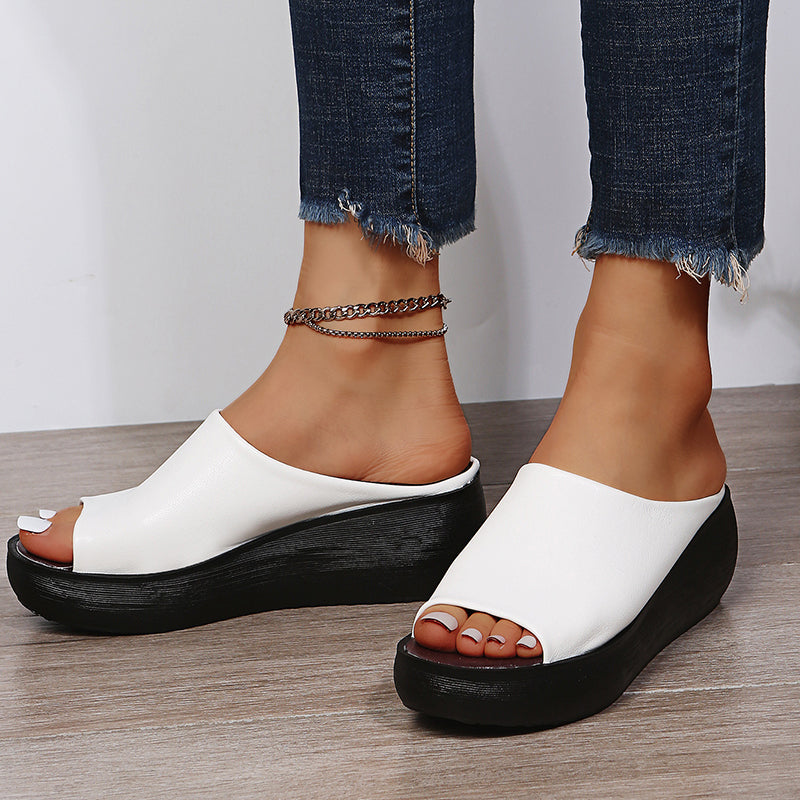 Daria | Slip-On Platform Sandals