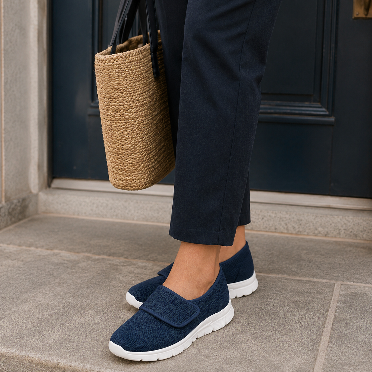 Tilda | Adjustable Wide-Fit Sneakers