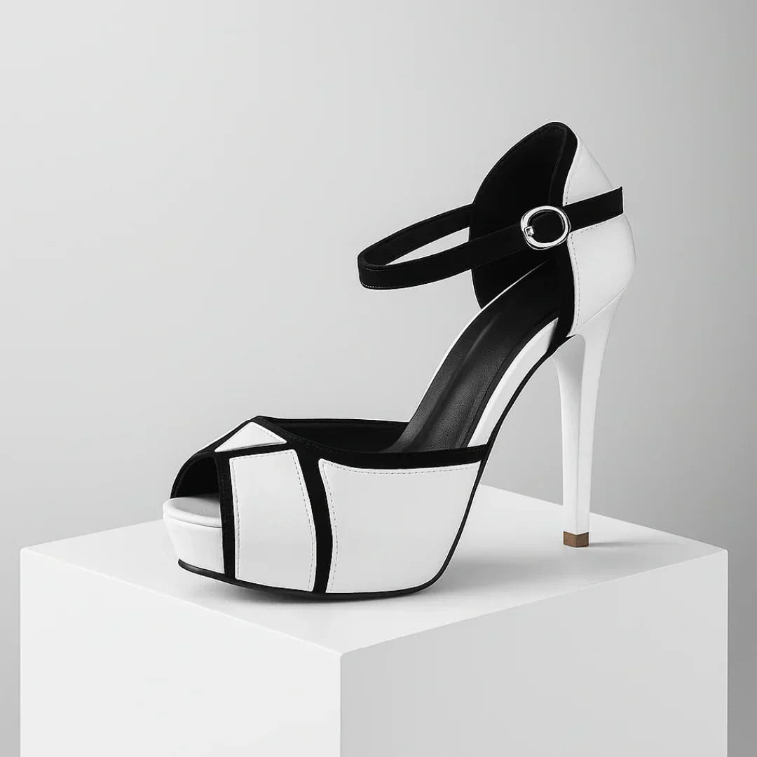 Ariadna | Classic Ankle Strap Heels