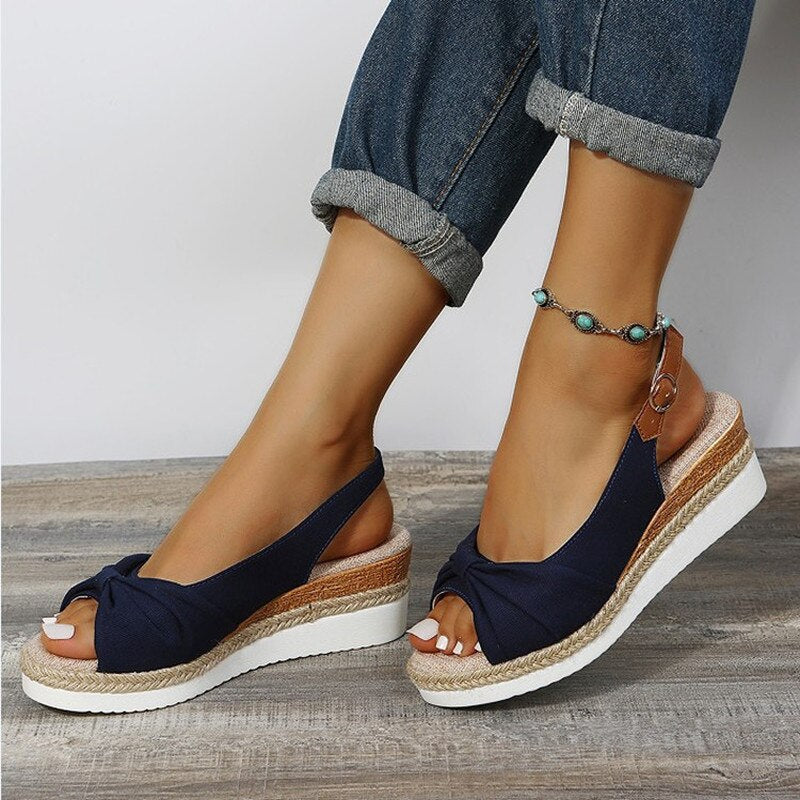 Candy – Peep-Toe Comfort Sandals