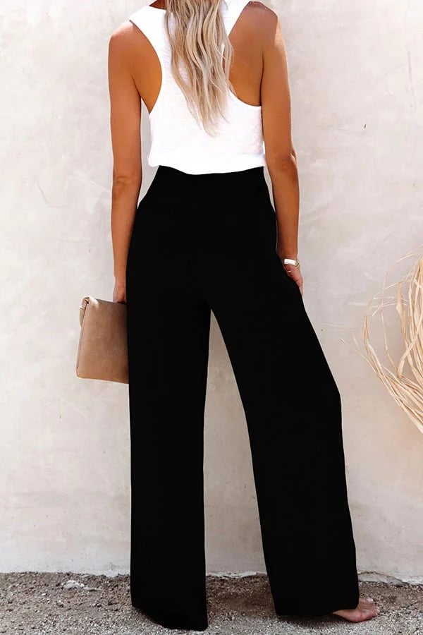 Graziella | High-Waist Wide-Leg Pants