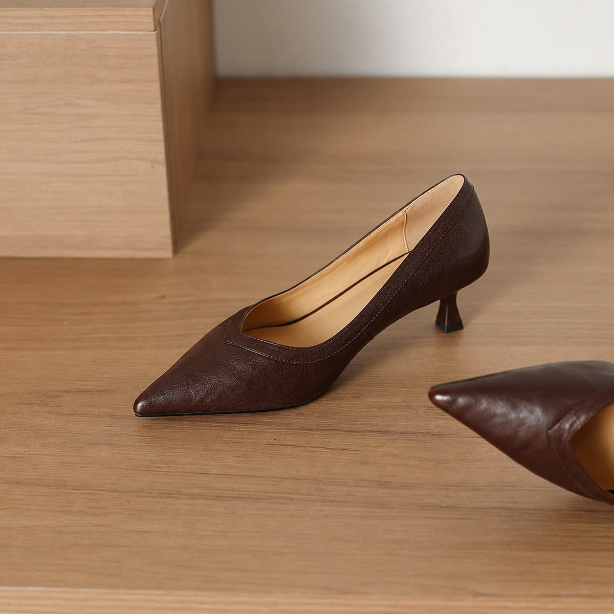 Corva Genuine Leather Heels