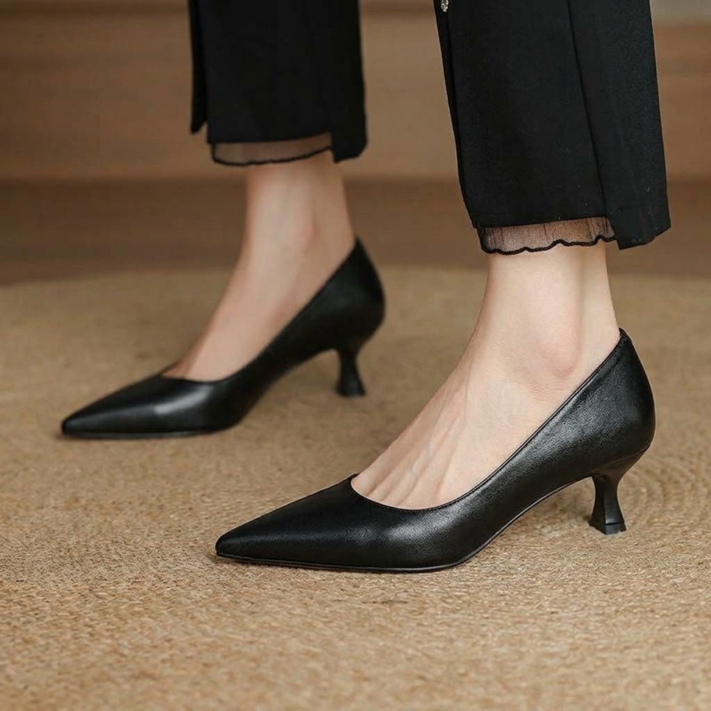 Corva Genuine Leather Heels