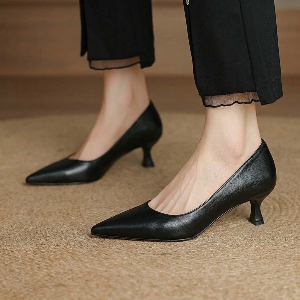 Corva Genuine Leather Heels