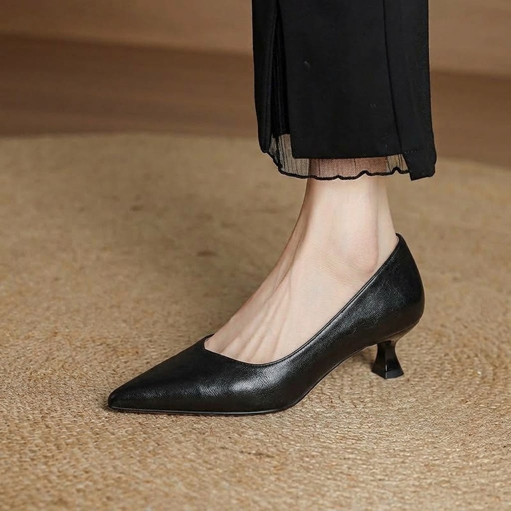 Corva Genuine Leather Heels