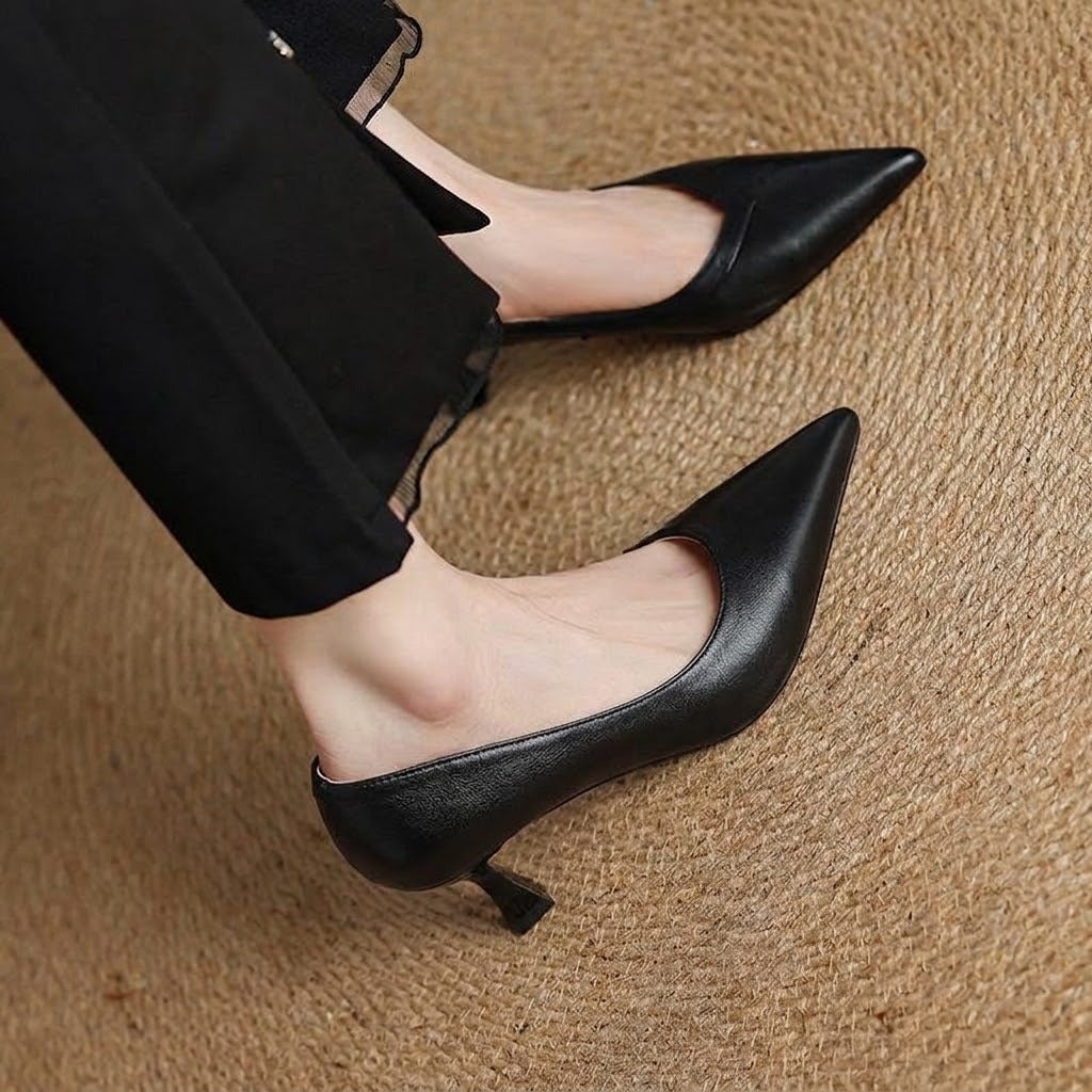 Corva Genuine Leather Heels