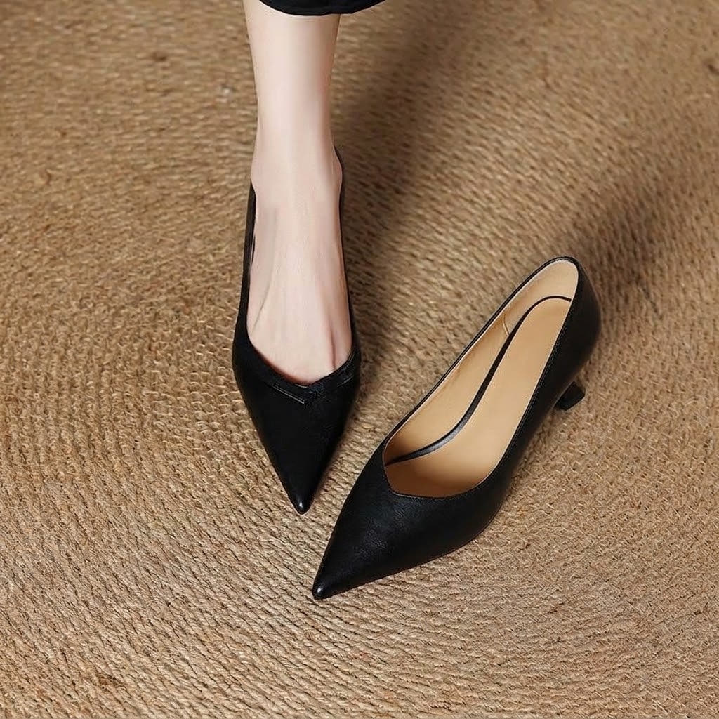 Corva Genuine Leather Heels