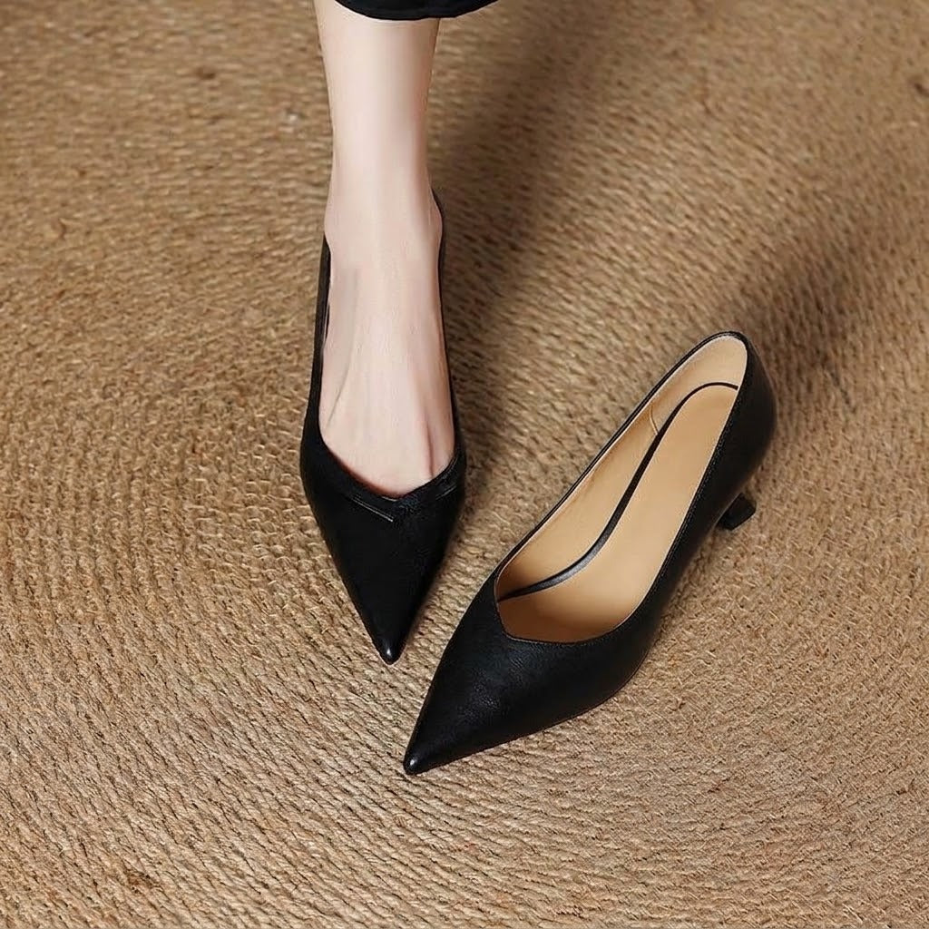 Corva Genuine Leather Heels