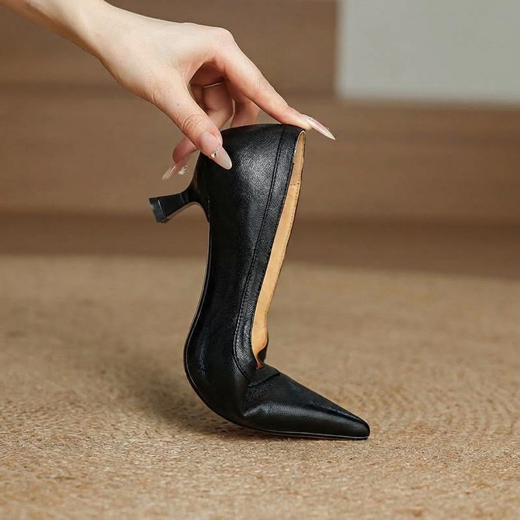 Corva Genuine Leather Heels