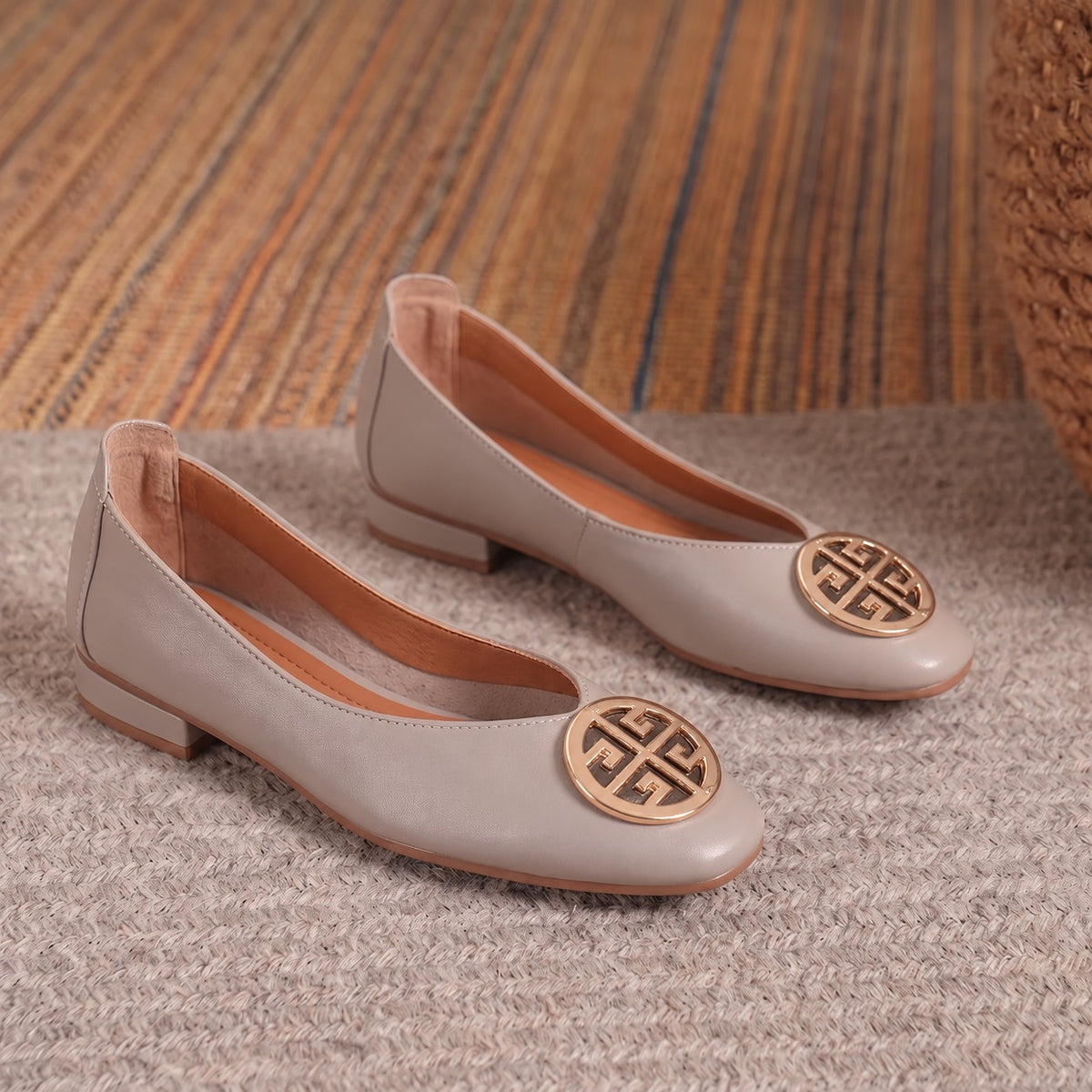 Orchard Leather Flats