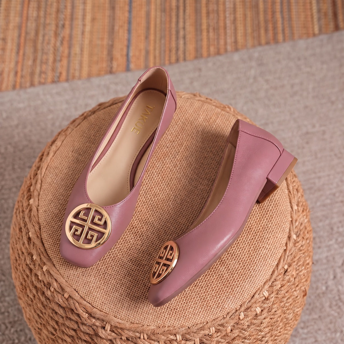 Orchard Leather Flats
