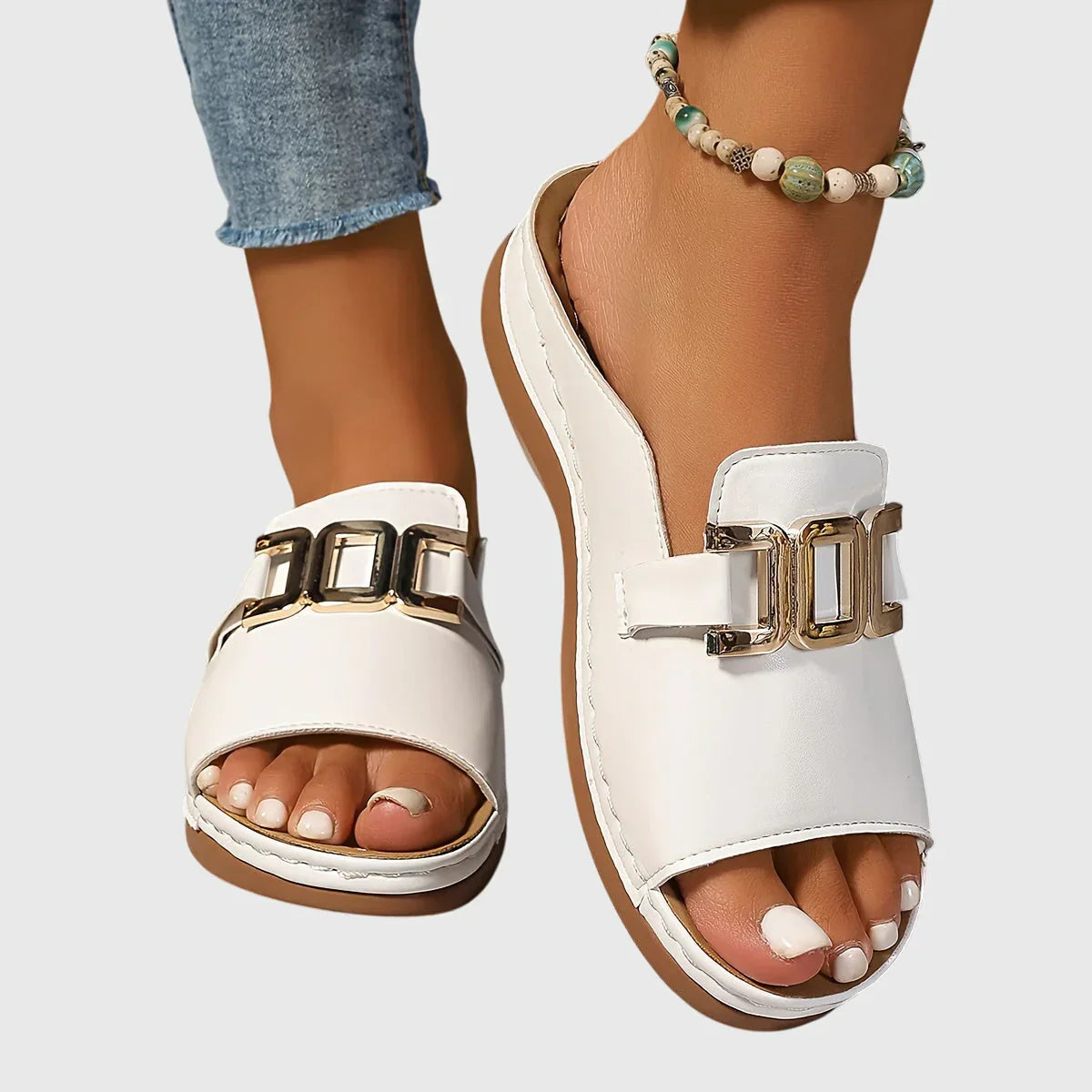 KATHRYN | COMFY BUCKLE SANDALS