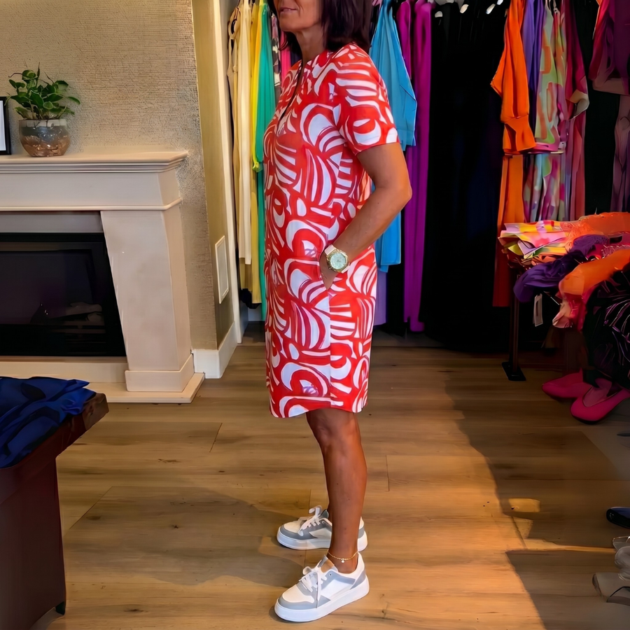 Marije – Dress with Short Sleeves