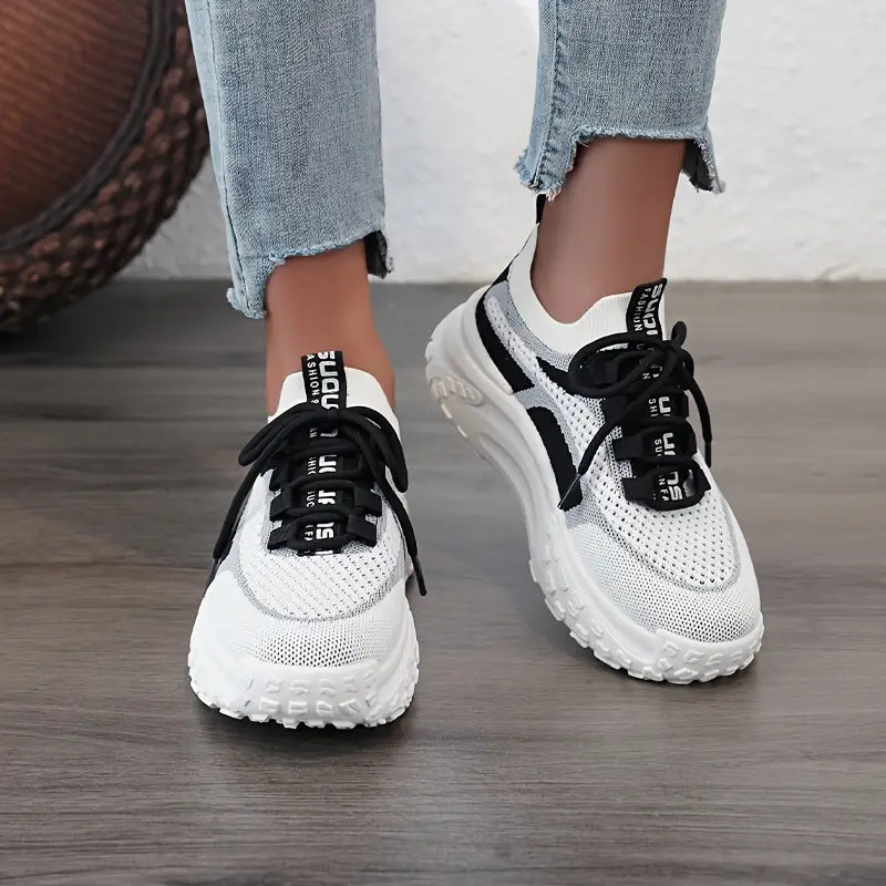 Leisa | Breathable Knit Mesh Sneakers