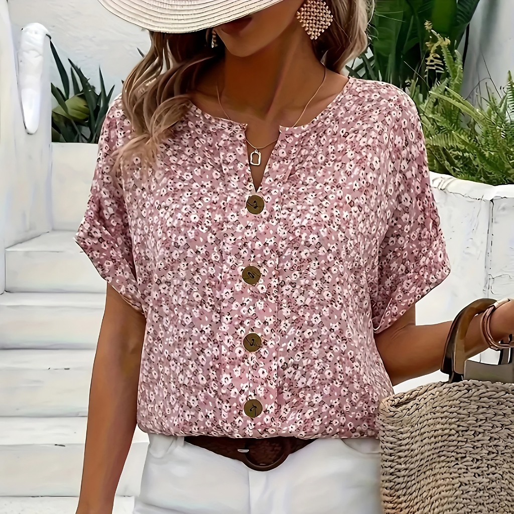 Marnie | Loose Fit Floral Blouse