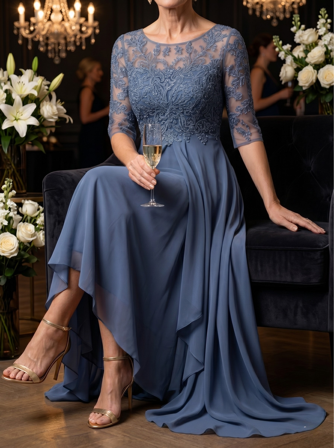 Rhonda | Elegant Lace Dress