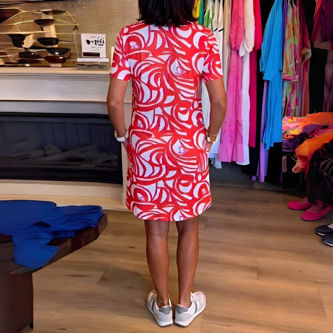 Marije – Dress with Short Sleeves