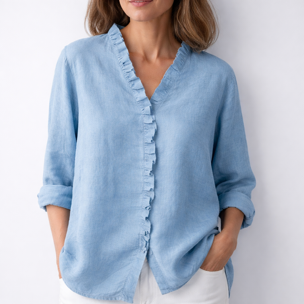 Luisa | Ruffled Shirt