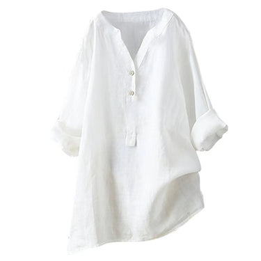Veronique™ Elegant V-Neck Blouse
