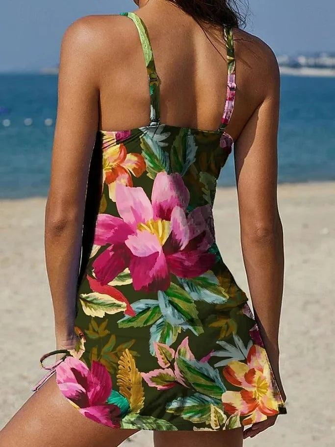 Fiesta | Tummy Control Floral Tankini