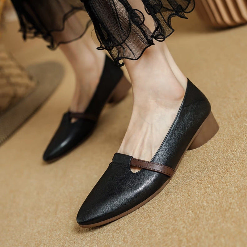 Marvone Leather Loafers