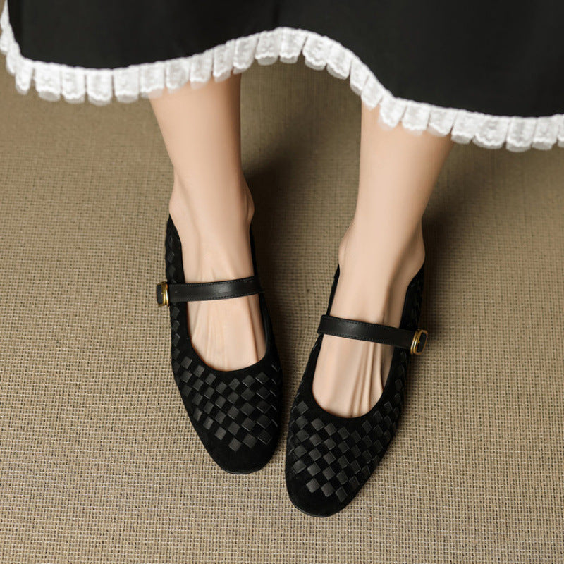 Ardelle Woven Leather Loafers